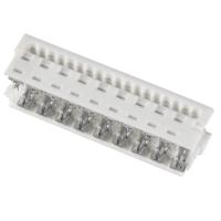 Molex 903270318 Female header (standaard) Totaal aantal polen: 18 Rastermaat: 1.27 mm Inhoud: 1 stuk(s) Bag