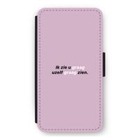 uzelf graag zien: iPhone 12 mini Flip Hoesje