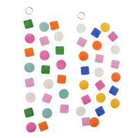 Boltze Home Capiz-slinger colory l180cm multikleur