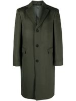 Officine Generale manteau Sirius à simple boutonnage - Vert - thumbnail