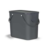 Rotho Albula Afvalscheidingsprullenbak 25L Antraciet