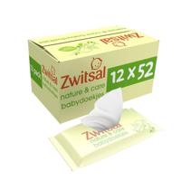 Zwitsal - Billendoekjes- Nature & Care Plasticvrij - 624 babydoekjes - 12 x 52 stuks