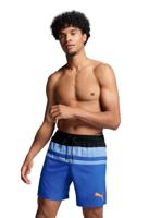 Puma Zwembroek Heren Heritage Stripe Mid Shorts Benjamin Blue Combo-XL