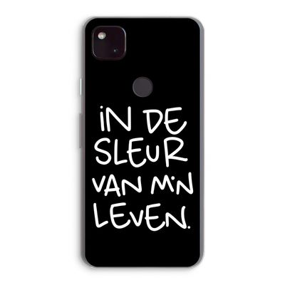 De Sleur: Google Pixel 4a 5G Transparant Hoesje