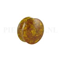 Plug acryl barnsteen 25 mm 25 mm