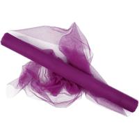 Creativ Company Tule, b: 50 cm, paars, 5 m/ 1 rol