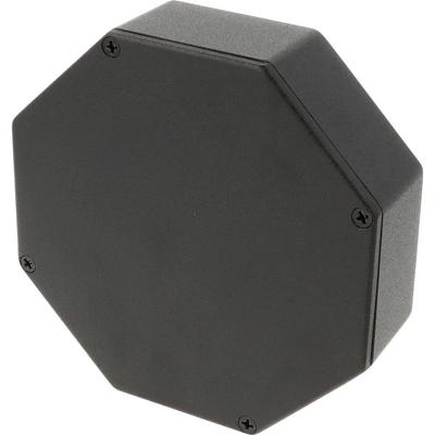 Hammond Electronics 1590WSTPCBK Behuizing 133 x 133 x 38 Aluminium, Staal Zwart 1 stuk(s)