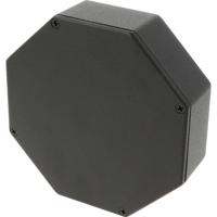 Hammond Electronics 1590WSTPCBK Behuizing 133 x 133 x 38 Aluminium, Staal Zwart 1 stuk(s)