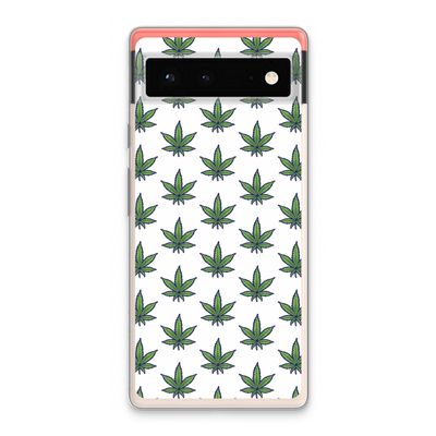 Weed: Google Pixel 6 Transparant Hoesje
