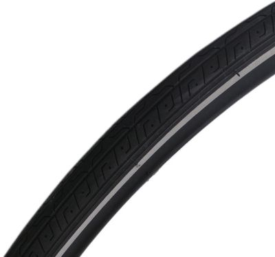 Deli Tire buitenband tire 27 x 1¼" / 32-630 zwart met reflectie