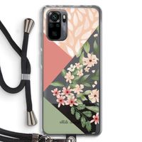 Sweet heaven geometrics: Xiaomi Redmi Note 10 Pro Transparant Hoesje met koord