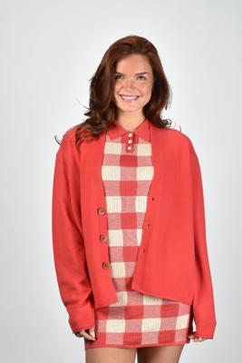 Guest In Residence vest Everywear U10410JM scarlet Guest In Residence vest Everywear U10410JM scarlet