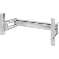 Digitus DN-19-DIN-4U Montagetoebehoren Schroefbevestiging, Front, Frontbevestiging, Behuizing, DIN-rails Zonder connectoren Zilver, Metaal