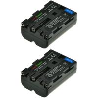 ChiliPower NP-FM500H accu voor Sony - 1800mAh - 2-Pack
