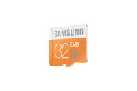 32GB Samsung EVO MicroSD geheugenkaart Class 10 + MicroSD naar SD adapter (SD kaart) - thumbnail