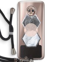 Creatieve toets: Motorola Moto G6 Transparant Hoesje met koord