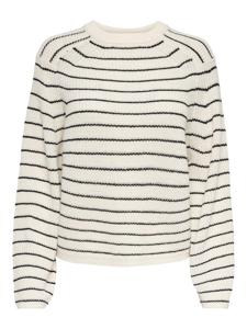 Only Onlbase L/s O-neck Pullover Knt Noos 15285227 Trui Jet Stream Black