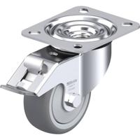 Blickle LE-TPA 80KF-FI Zwenkwiel met rem Wieldiameter: 80 mm Draagvermogen (max.): 100 kg 1 stuk(s)