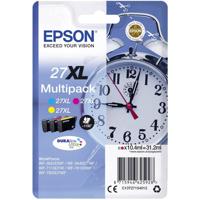 Epson Inktcartridge T2715, 27XL Origineel Combipack Cyaan, Geel, Magenta C13T27154012 Epson Inktcartridge T2715, 27XL Origineel Combipack Cyaan, Geel, Magenta C13T27154012