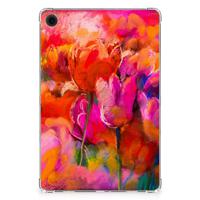 Tablethoes Samsung Galaxy Tab A9 Plus Tulips