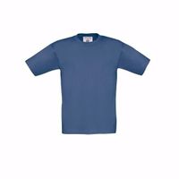 Kinder t-shirt denim blauw   -