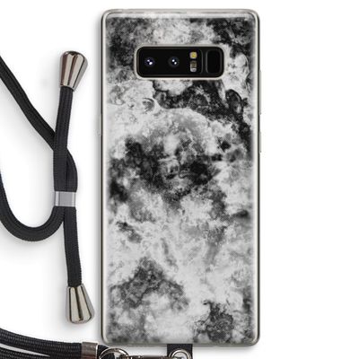 Onweer: Samsung Galaxy Note 8 Transparant Hoesje met koord