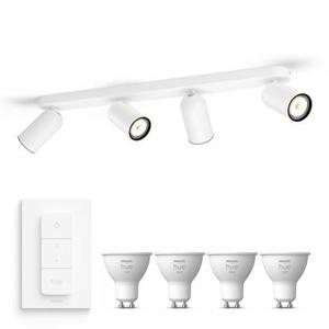 Philips Pongee Opbouwspot - Wit - 4 Lichtpunten