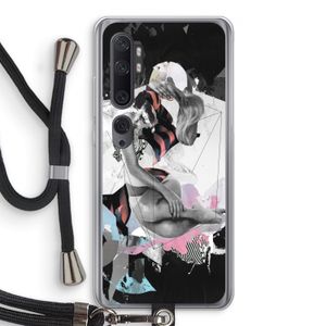 Camouflage de sommeil: Xiaomi Mi Note 10 Pro Transparant Hoesje met koord