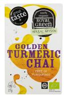 Royal Green Golden turmeric chai bio