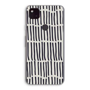 Moroccan stripes: Google Pixel 4a 5G Transparant Hoesje