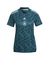 Duitsland Shirt Uit Dames 2022-2023 - Maat XS - Kleur: Groen | Soccerfanshop - thumbnail