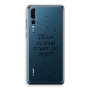 Confetti: Huawei P20 Pro Transparant Hoesje