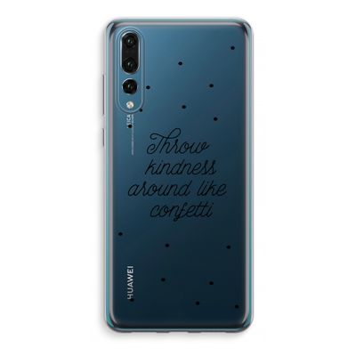 Confetti: Huawei P20 Pro Transparant Hoesje