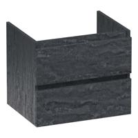 Brauer Joy - Onderkast - 60 cm - met 2 Softclose Lades Greeploos en 1 Sifon Uitsparing - Damascus