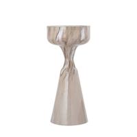 PTMD Maran Cream shiny iron sidetable round S - thumbnail