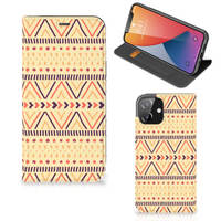 iPhone 12 | iPhone 12 Pro Hoesje met Magneet Aztec Yellow - thumbnail