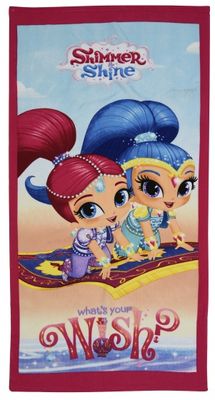 Nickelodeon strandlaken Shimmer & Shine Nick Junior 70 x 140 cm Nickelodeon strandlaken Shimmer & Shine Nick Junior 70 x 140 cm