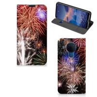 Nokia 5.4 Hippe | Standcase | Vuurwerk