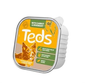 Teds insect based all breeds alu wortel / rozemarijn (12X150 GR)