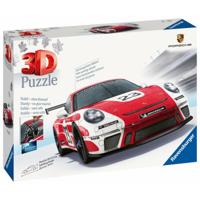 3D puzzel Porsche 911 GT3 Cup Salzburg 152 Onderdelen - thumbnail
