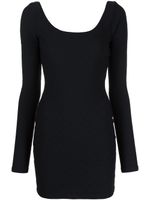 Alexander Wang robe en maille à encolure ronde - Noir