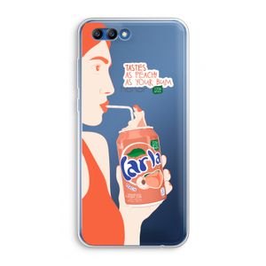 Peach please!: Honor 10 Transparant Hoesje