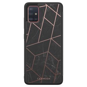 Samsung Galaxy A71 hoesje - Marble grid