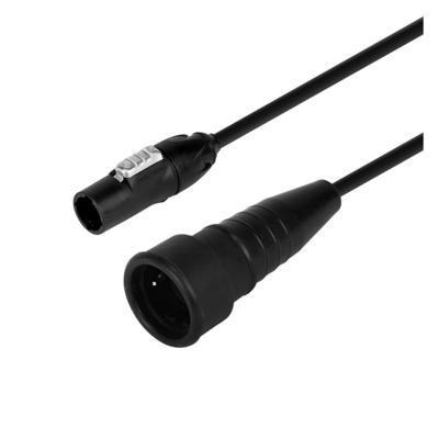 MagicFX PowerCON True1 male naar Schuko female stroomkabel 0,5m