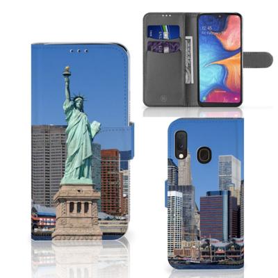 Samsung Galaxy A20e | Flip Cover | Vrijheidsbeeld