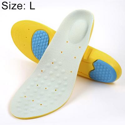 1 paar stretch ademend absorberend deodorant sport toerisme en vrijetijds comfort demping inlegzool maat: L (42-44Yards)