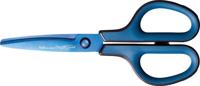 Plus FitCut Curve PREMIUM schaar, 17,5 cm, titanium bladen, blauw, op blister Plus FitCut Curve PREMIUM schaar, 17,5 cm, titanium bladen, blauw, op blister