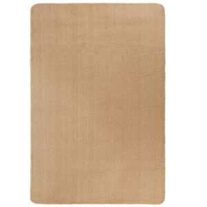 VidaXL Tapijt met latex onderkant 70x130 cm jute natuurlijk