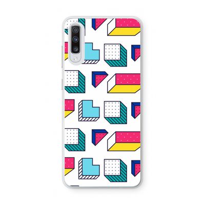 8-bit N°7: Samsung Galaxy A70 Transparant Hoesje