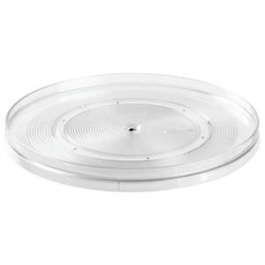 iDesign - Lazy Susan Draaiplateau, 36.8 cm, Kunststof, Transparant - i